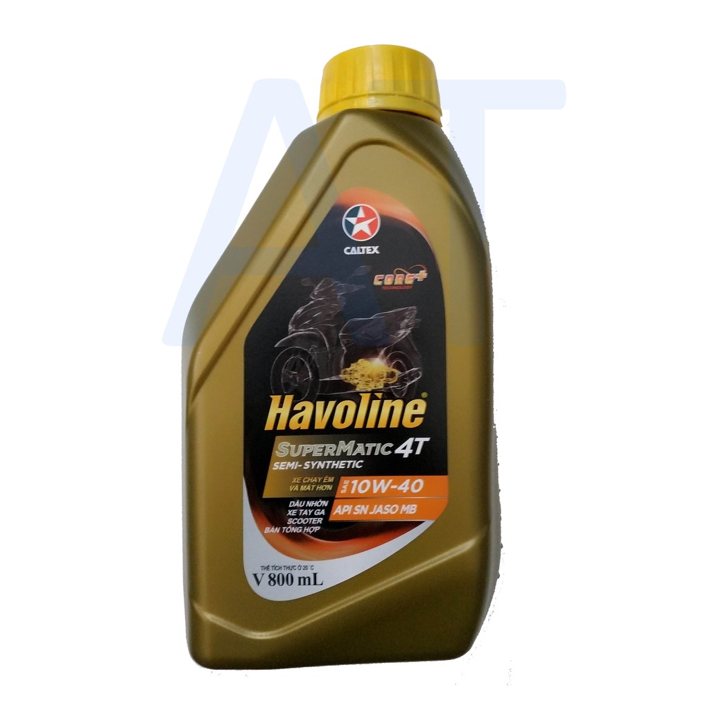 Dầu Nhớt xe TAY GA 0.8L-1L Caltex Havoline 10W40 SEMI (bán tổng hợp)