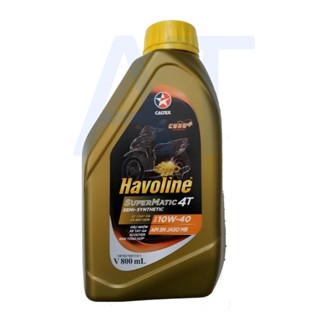 Dầu Nhớt xe TAY GA 0.8L-1L Caltex Havoline 10W40 SEMI (bán tổng hợp)