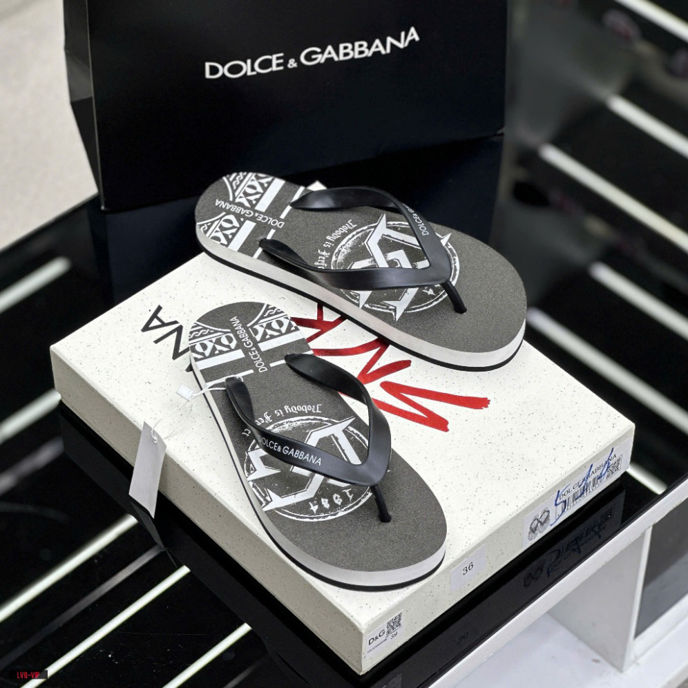 Dép tông, xỏ ngón DG Đen họa tiết logo chữ 1984 đế LA on (ảnh + video Thật)