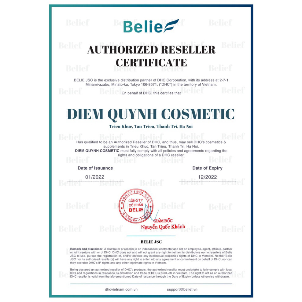 B Viên Uống Vitamin B  Tổng Hợp DHC Vitamin B  Mix 60 Viên 30 Ngày B