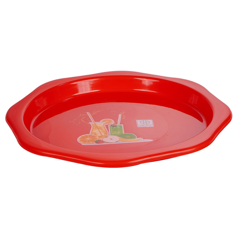 Mâm nhựa bày hoa quả, khay bê đồ  5668