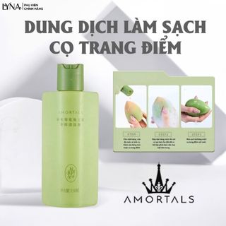 Dung Dịch Làm Sạch Cọ Trang Điểm AMORTALS Đặc Biệt Giúp Làm Sạch Dụng Cụ Trang Điểm Nhanh Chóng