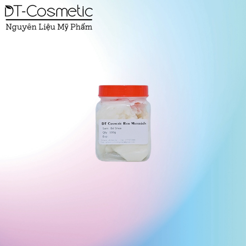 K 100g B ơ Shea - B ơ Xoài - B ơ Cacao (Shea B utter/Mango B utter/Cocoa B utter) - Nguyên Liệu Mỹ P