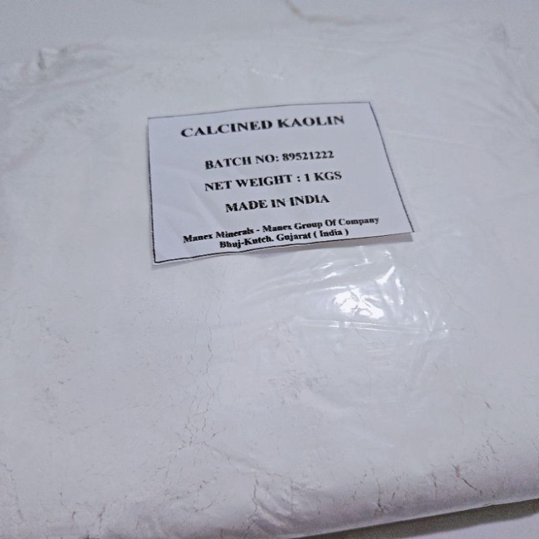 K 1KG Kaolin Clay - B ột Hút Ẩm, Lỳ Son, Làm Mặt Nạ - Nguyên Liệu Mỹ Phẩm KK