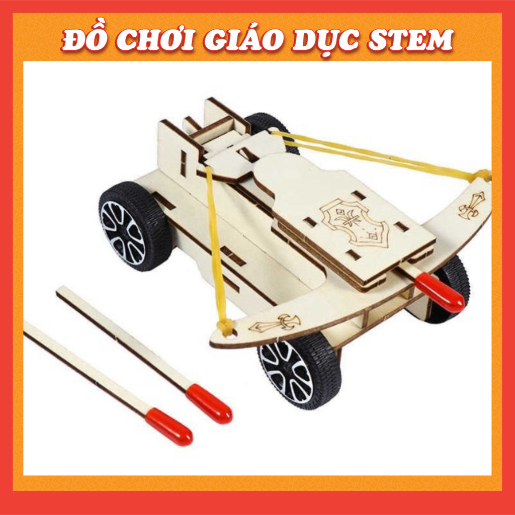 Kho sỉ -   Xe bắn Cung/nỏ - Đồ chơi giáo dục STEM STEAM