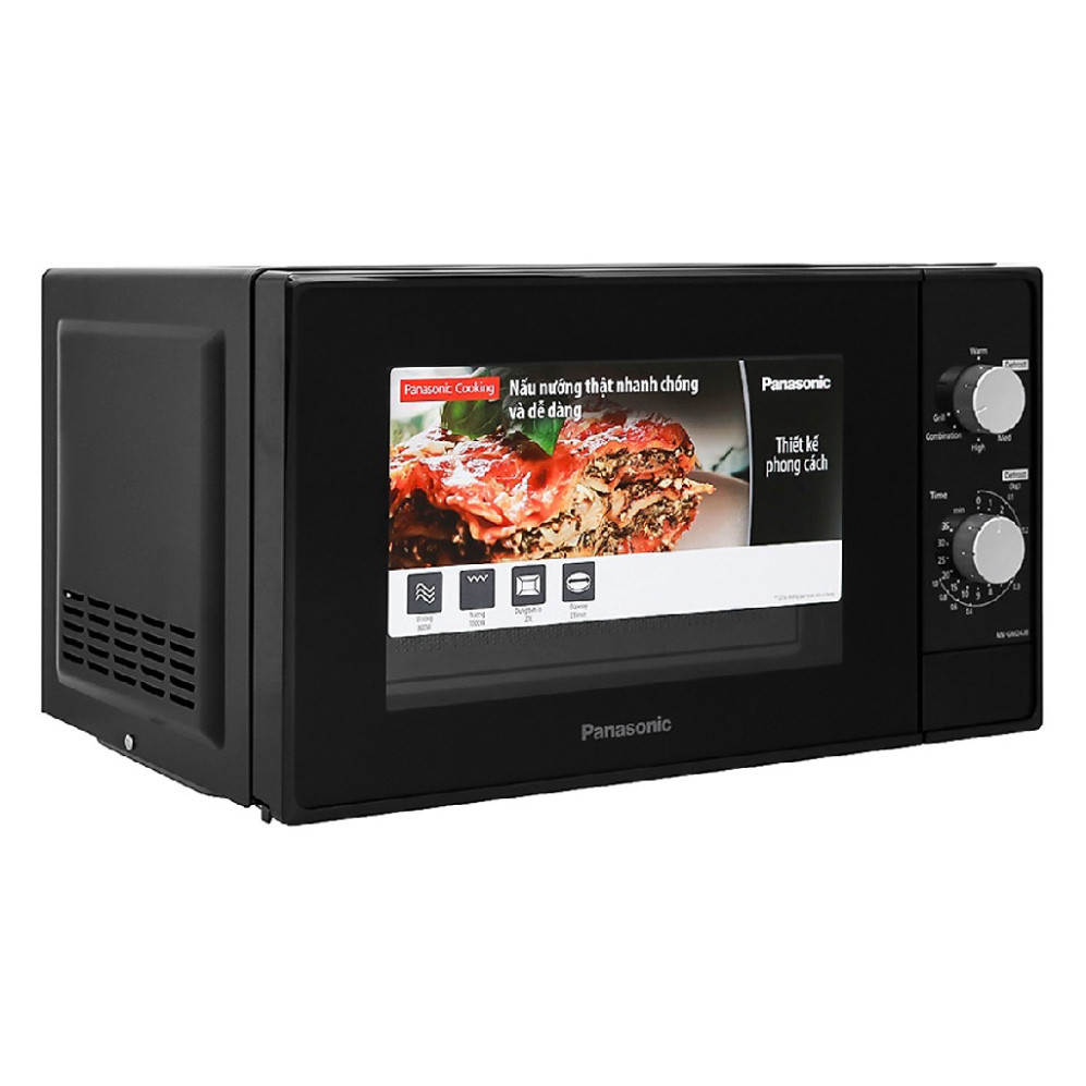 Lò vi sóng có nướng Panasonic NN-GM24JBYUE (20 L) – Công suất 800 W – Bảo hành chính hãng 12 tháng