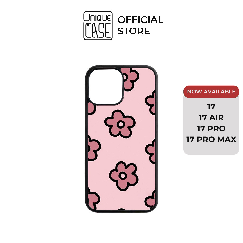 Ốp lưng Unique Case dành cho iPhone MIN055 nền hồng