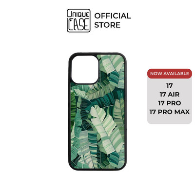 Ốp lưng Unique Case dành cho iPhone hoạ tiết hoa lá PNF041