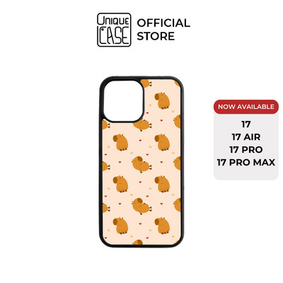 Ốp lưng Unique Case dành cho điện thoại iPhone in hình Capybara ANI082