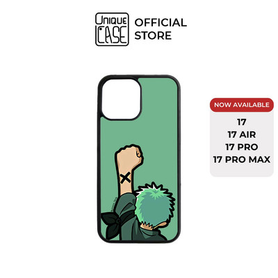 Ốp lưng Unique Case dành cho iPhone in hình one piece zoro OP002