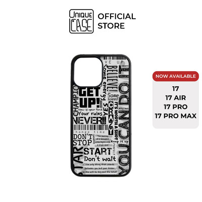 Ốp lưng Unique Case dành cho iPhone TYPO056