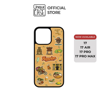 Ốp lưng Unique Case dành cho iPhone in hình sticker Hanoi VNI002 - Hà Nội Việt Nam