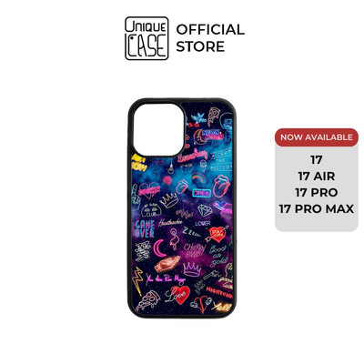 Ốp lưng Unique Case dành cho iPhonein họa tiết neon NEON011