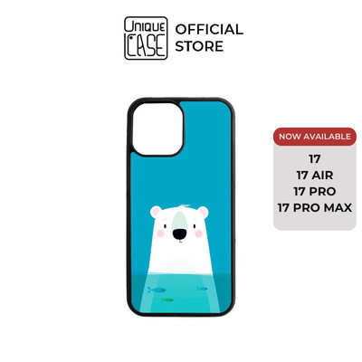 Ốp lưng Unique Case dành cho iPhone hình gấu trắng Animal ANI034