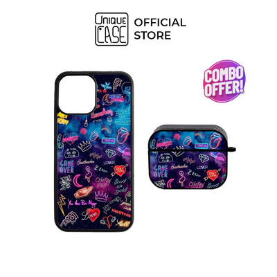 Combo Ốp lưng iPhone và Case Airpods Unique Case CB008