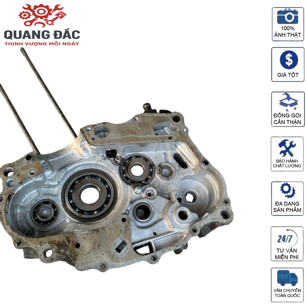 Lốc máy phải xe GPX demon 150 rin tháo xe