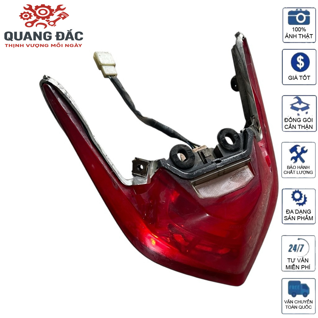 Đèn hậu nouvo lx ,nouvo 4 rin tháo xe
