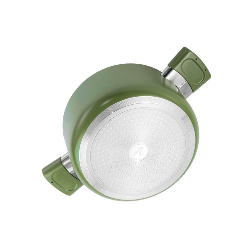 Nồi phủ sứ chống dính Elmich Olive Classic EL-5533OV (16 / 18 / 20 cm)–Bảo hành chính hãng 24 tháng