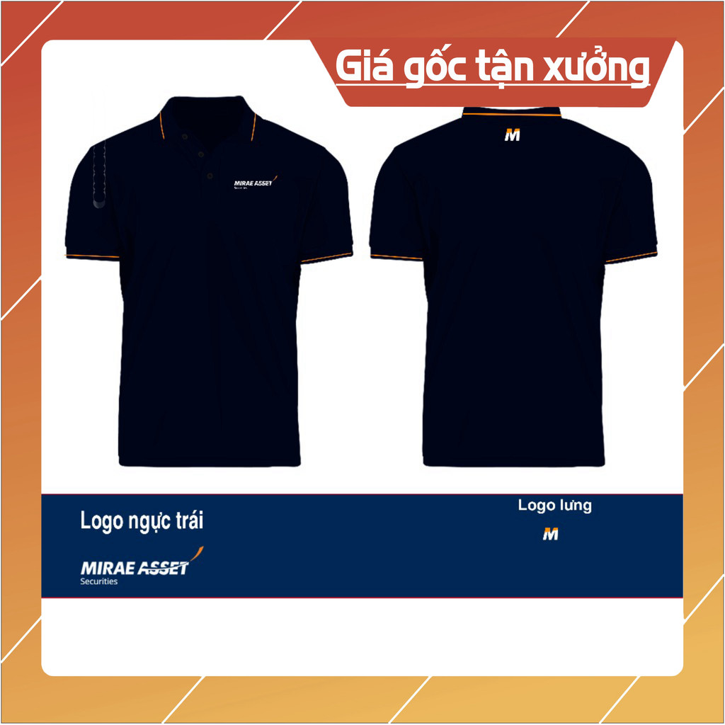 Áo đồng phục doanh nghiệp Chứng khoán Mirae Asset Securities phiên bản mới nhất hiện nay.