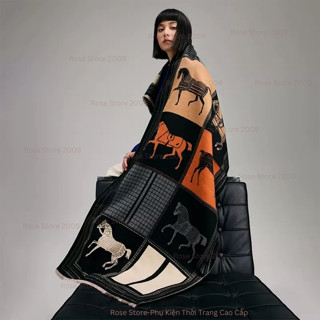 HA1107 Khăn Choàng Bản To 180*90 Khăn Choàng ngựa Cao Cấp Hàng QCCC Loại 1 – Khăn Choàng Len Cashmere