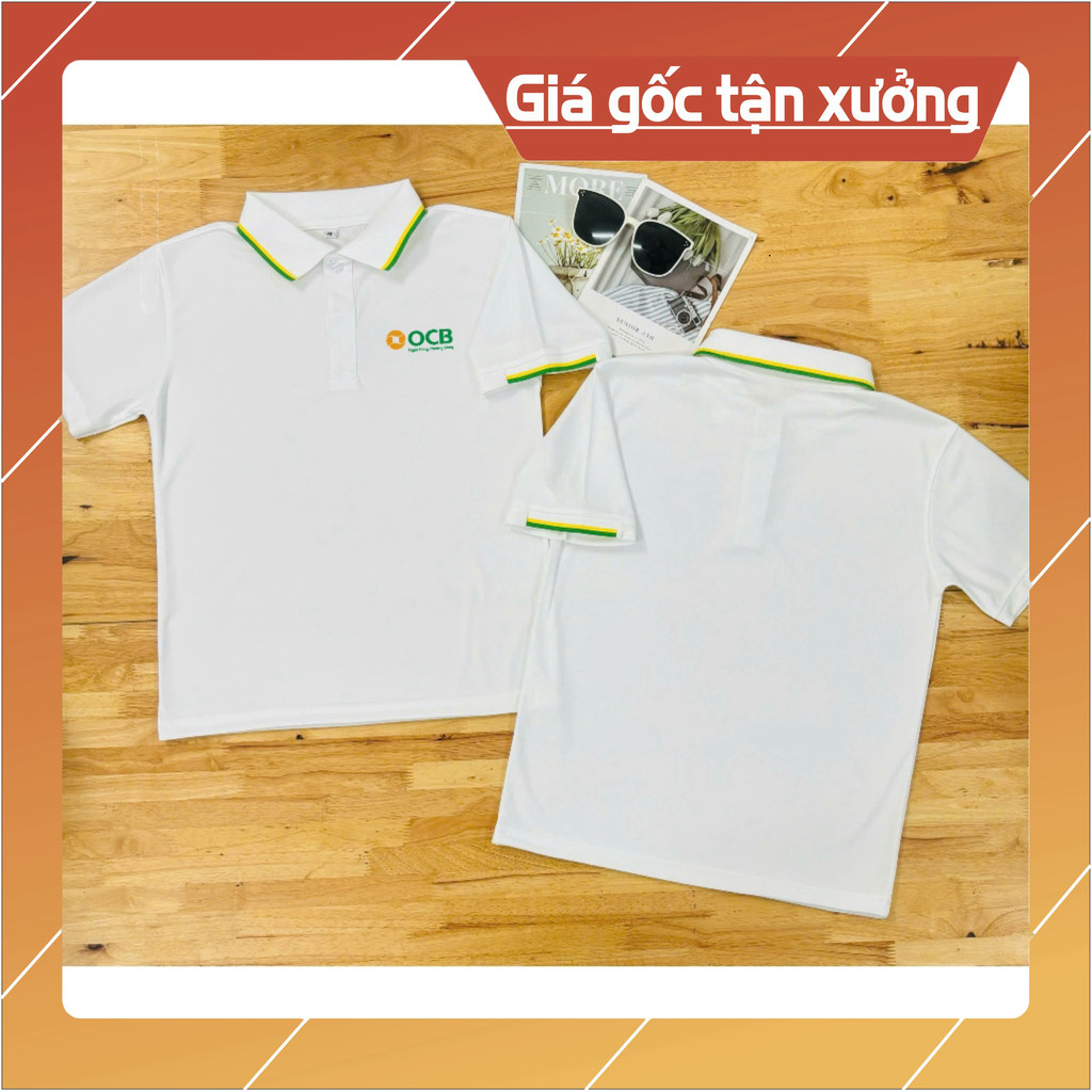 Áo thun đồng phục ngân hàng Phương Đông OCB Bank trendy - Thiết kế mới nhất thời trang 2023.