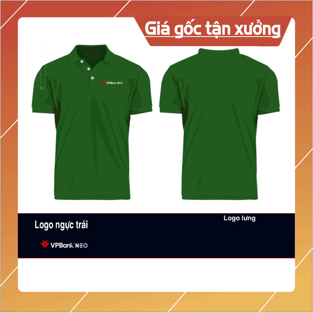 Áo thun đồng phục ngân hàng VPBank phiên bản mới - Theaction chất lượng cao, thiết kế thời trang.