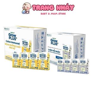 Thùng 24 hộp Sữa Bột Pha Sẵn Nutifood Sweden GrowPLUS+ Cao lớn vượt trội/Vàng Immunel/Lactoferrin 110/180ml