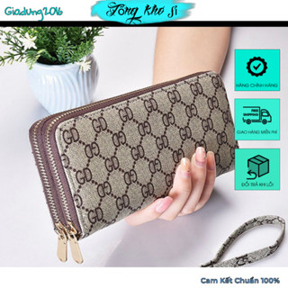 Ví nữ đẹp dáng dài cầm tay 1 và 2 khóa nhiều ngăn thời trang cao cấp giá rẻ  - giadung2016