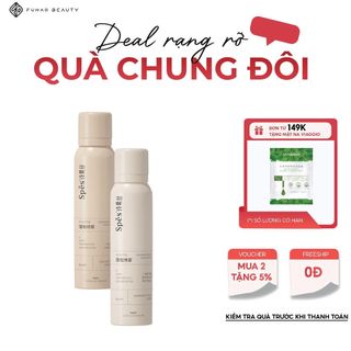  Dầu gội đầu khô SPES tạo phồng tóc không cặn trắng giữ nếp lâu 8h 150ml 