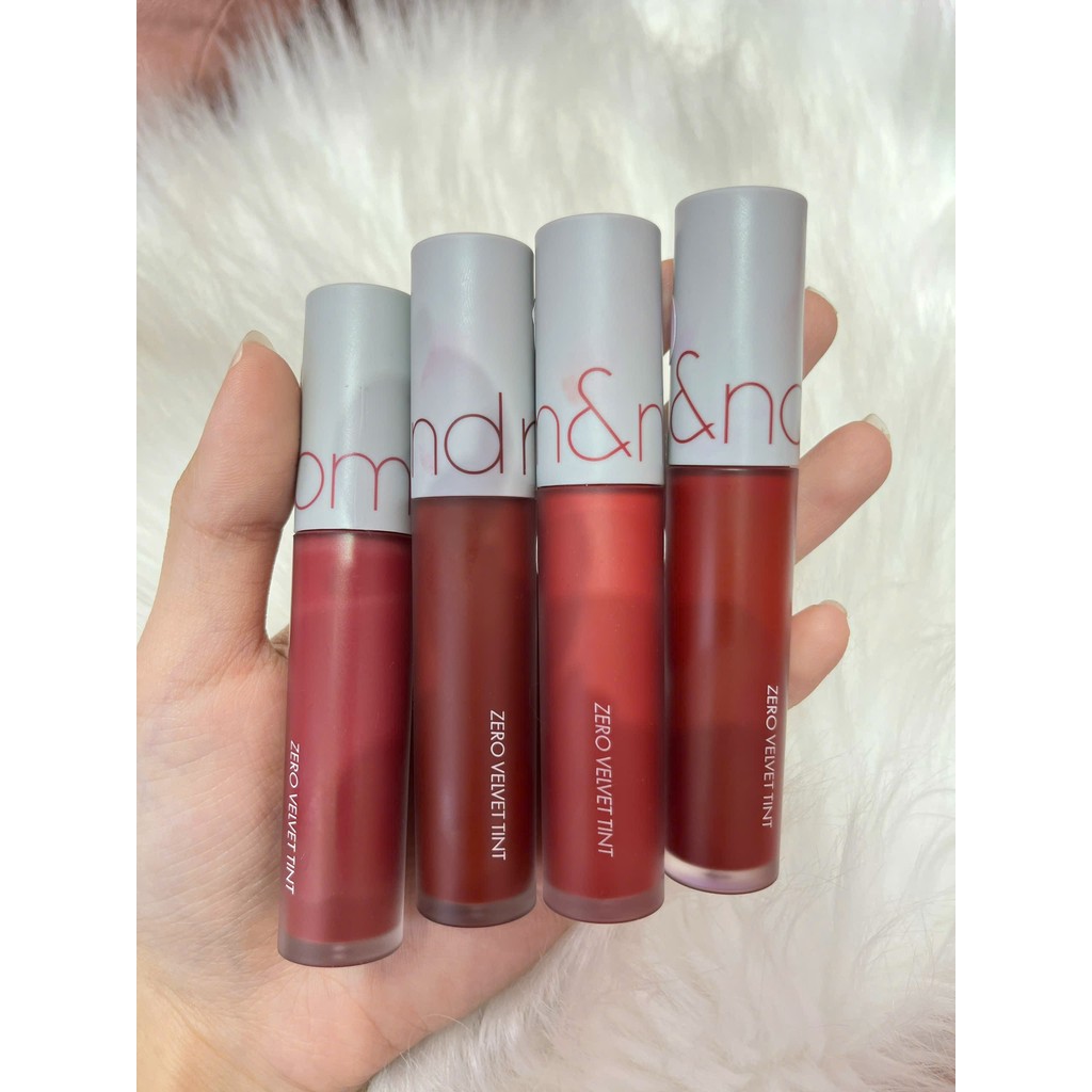 Son kem lì Romand Zero Velvet Tint Full màu Hàn Quốc 26 27 28 29 30