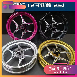.8 Vành Đúc DPS 6 Chấu, Chất Liệu Nhôm CNC , Kích Thước 10 Và 12 Inch Cho Xe Điện Và Xe Máy