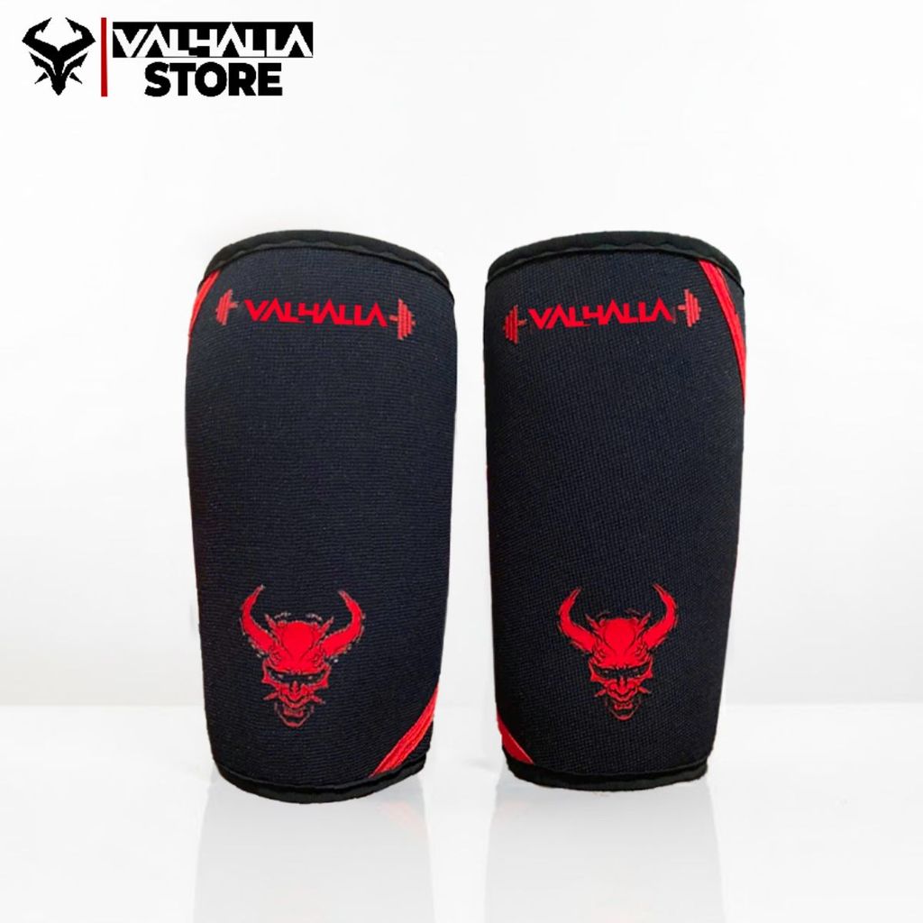 Xỏ Gối VAL STRENGTH 7mm – Chính hãng cao cấp, băng bảo vệ gối tập Gym & Powerlifting Neoprene