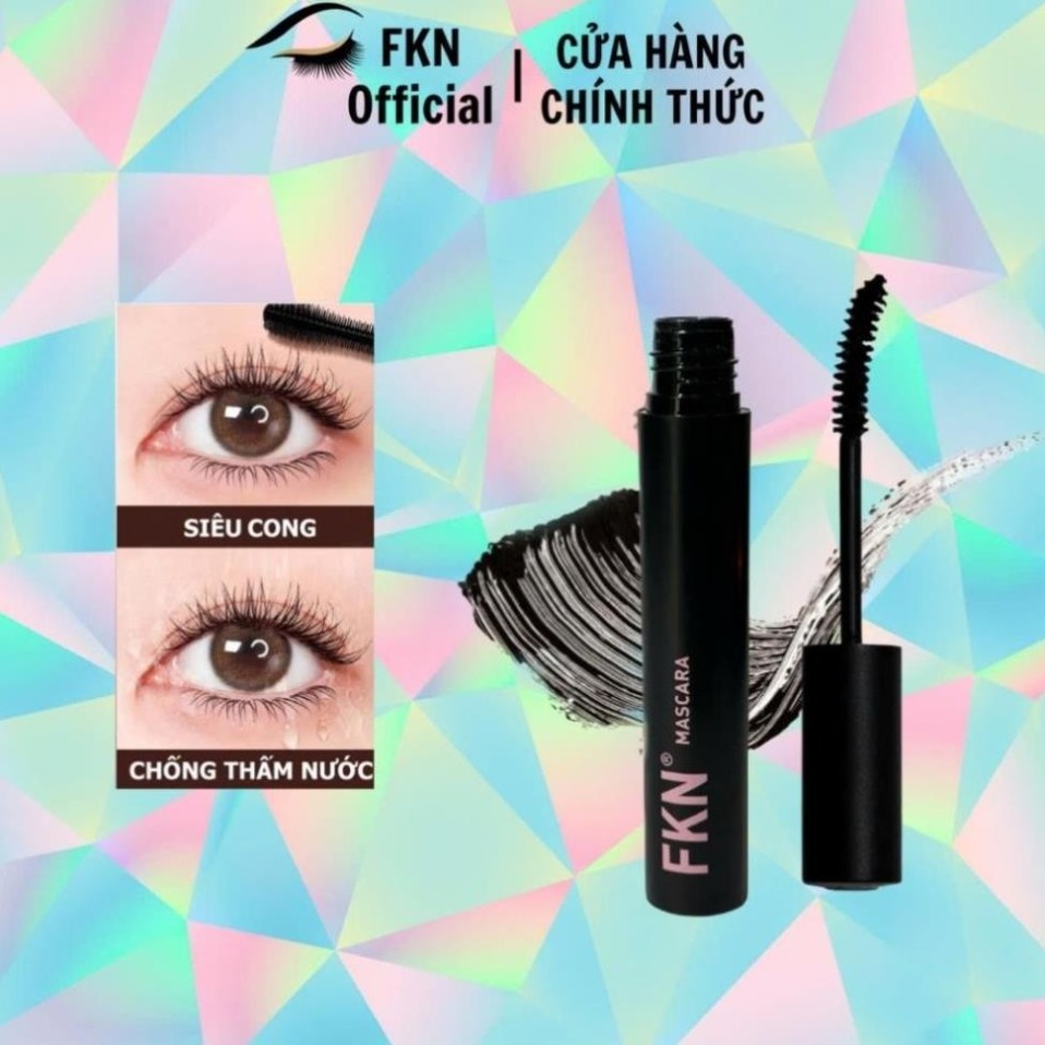 Mascara FKN giúp dày- dài- cong mi Optimal Black 7ml- FKN OFFICIAL