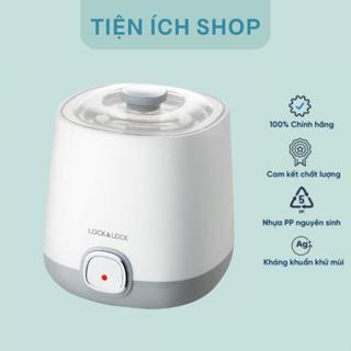 [EJY110SLV] Máy làm sữa chua LocknLock tự động ủ lên men tại nhà nhanh chóng, dung tích 1L