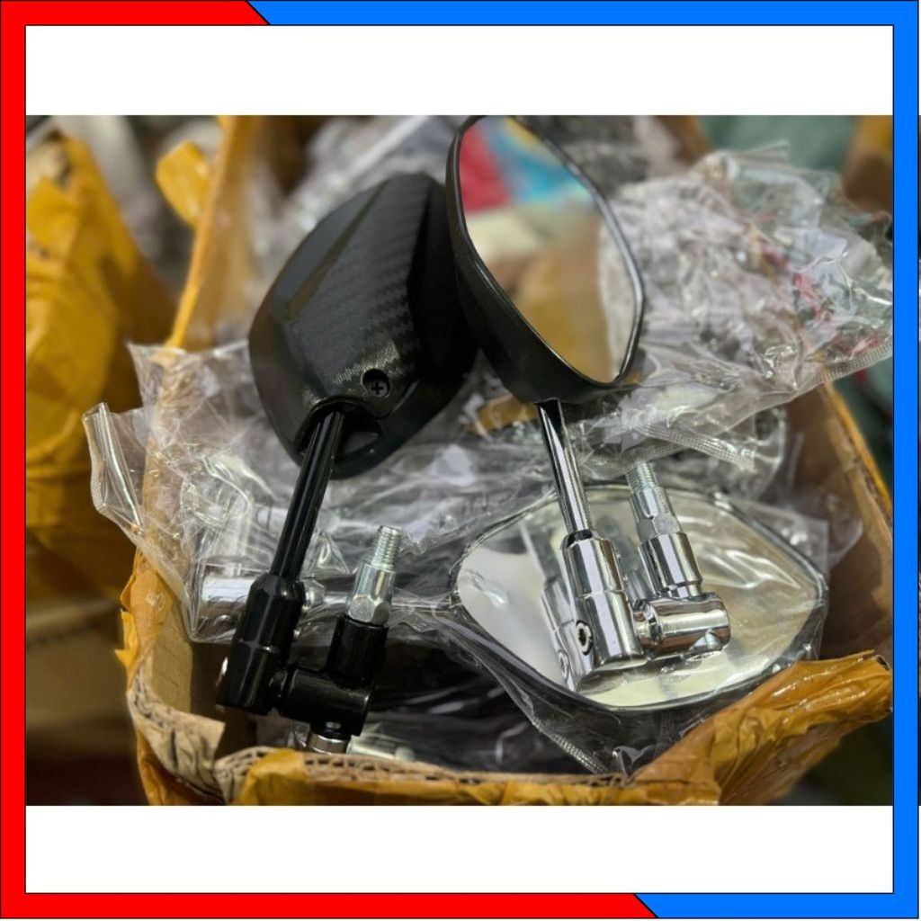 Kính xoay 360 độ mẫu AB gương gập kính xoay 360 độ xe máy AB, Sirius, Dr, Wave, Vario [SALE MẠNH]