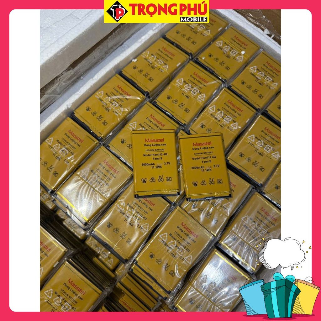 Pin Điện thoại Masstel Fami 12, izi 25, chung nhiều đời