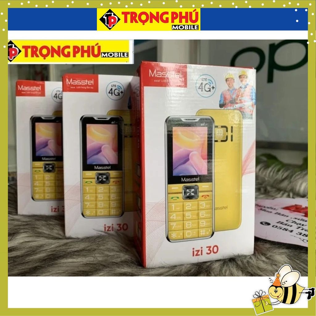 Điện thoại MASSTEL izi 30 4G Chính hãng - Sale off