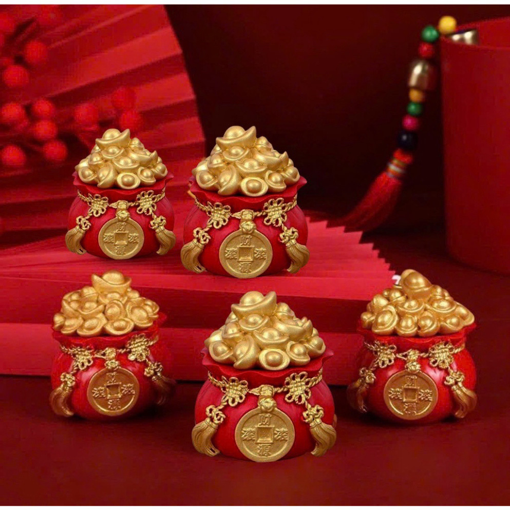 (HŨ GỐM CAO CẤP) 【Hot】 SET 3 hũ màu đỏ đựng muối gạo,nước mang Tài Lộc ,may mắn với gia chủ