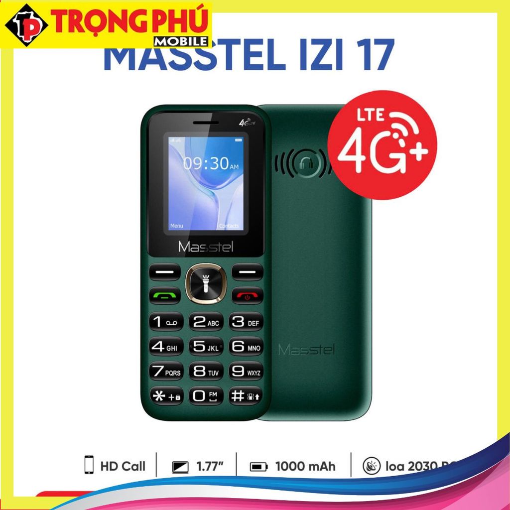 Điện thoại Masstell izi 17 chính hãng 4g chuẩn  - Online sale off