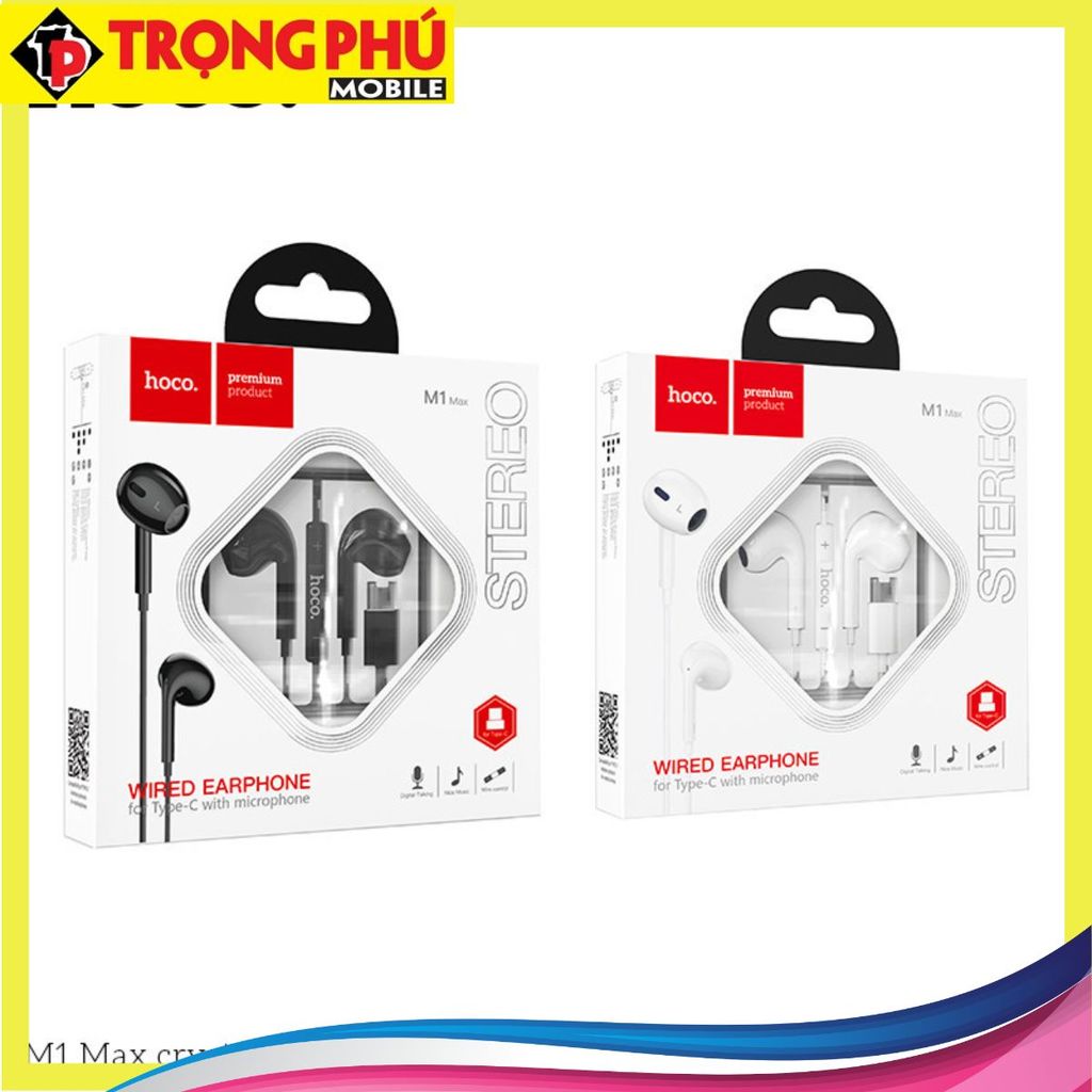 Tai nghe dây iPhone Hoco M1 max chui typeC  - Online sale off