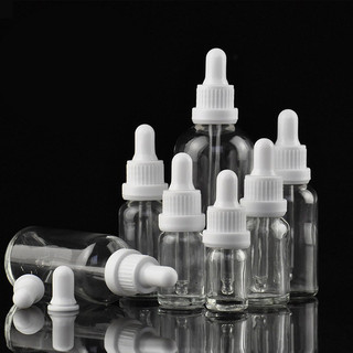 Lọ Đựng Serum Bóp Giọt Khoen Đen Nhiều Dung Tích 5ML đến 100ML, Tiện Dụng và Sang Trọng
