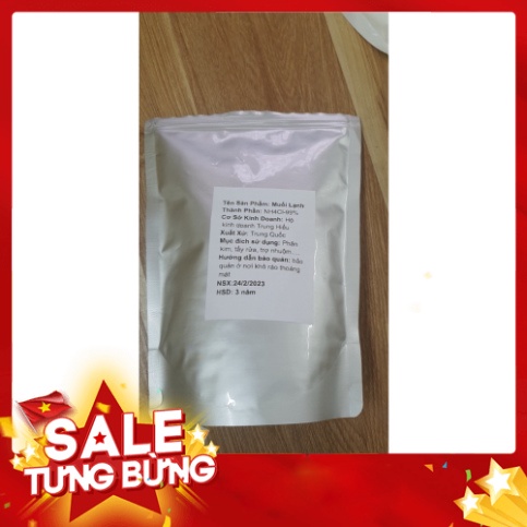( Hoá Chất VN ) Tên sản phẩm mới: ```Muối Lanh - Ammonium Chloride (NH4Cl) 1kg - Phụ gia nước rửa ch