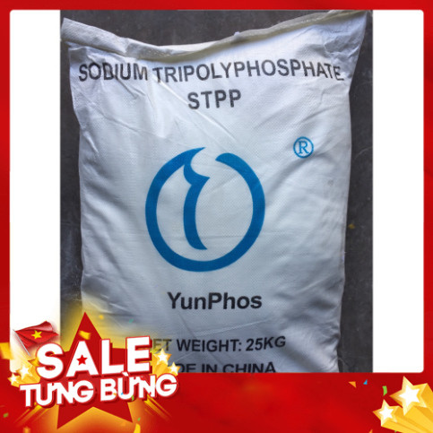 ( Hoá Chất VN ) Bột Sodium Triphosphate (Na5P3O10) - STPP 1KG - Chất Tẩy Rửa Công Nghiệp Chất Lượng 