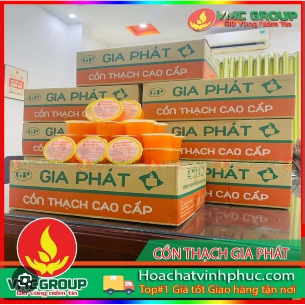 MỘT THÙNG CỒN THẠCH VÀNG GIA PHÁT 50 HỘP TO, CỒN THẠCH NẤU LẨU KHÔNG CẶN, KHÔNG KHÓI ĐEN