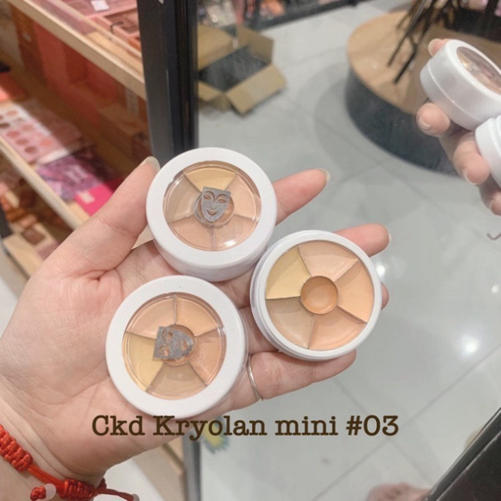 Kem Che Khuyết Điểm Kryolan Concealer Circle MINISIZE - Màu Trung Tính 03 | BigBuy360 - bigbuy360.vn