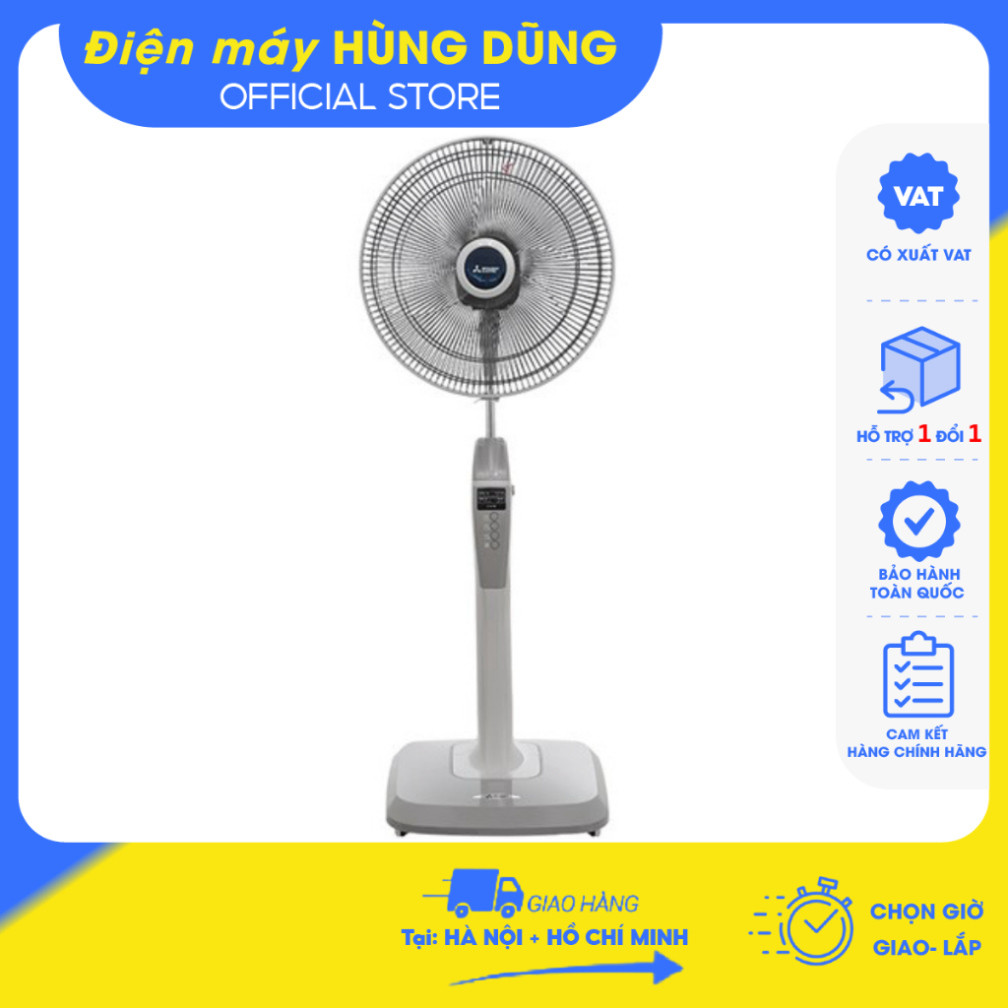 Quạt đứng Mitsubishi Electric LV16-RB SF-GY 47W - Xuất xứ Thái Lan