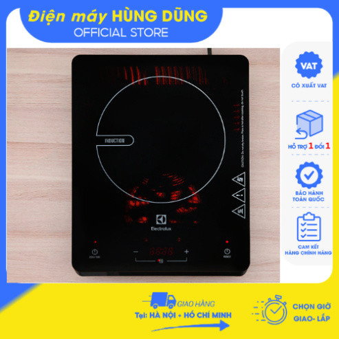 [ SHIP HỎA TỐC HN +HCM] Bếp điện từ Electrolux ETD29MKC (2000W) tặng kèm nồi lẩu - BẢO HÀNH CHÍNH HÃ