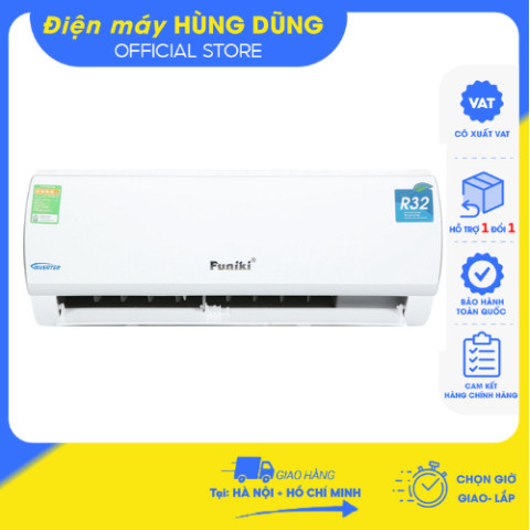 [GIAO LẮP TRONG NGÀY HN+HCM ] Điều hòa Funiki 12000 BTU 1 chiều thường/ Inverter - HSC12TMU/HIC12TMU