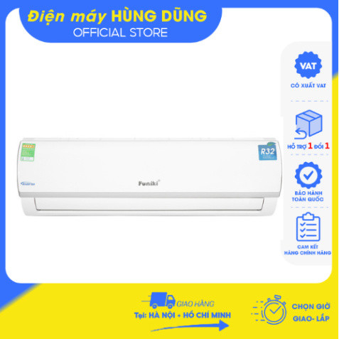 [GIAO LẮP TRONG NGÀY HN +HCM ] Điều Hòa Funiki 18000BTU 1chiều thường/Inverter -HSC18TMU/HIC18TMU -B