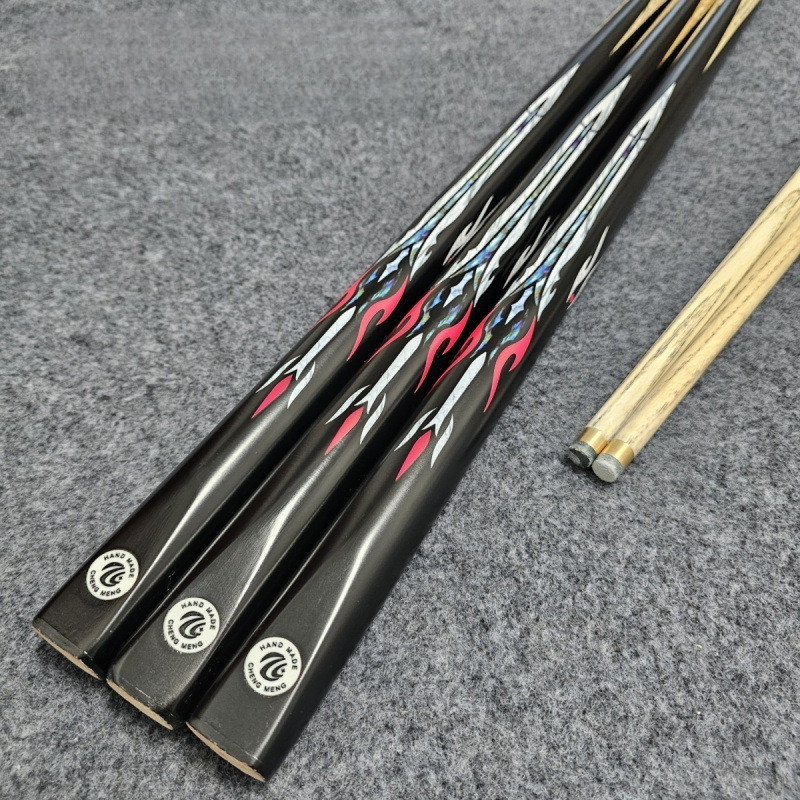 Billiard Cue Small Tip Billiard Room Cue Public Cue Table Cue Black8Eight-ball Cue Snooker Cue Billi